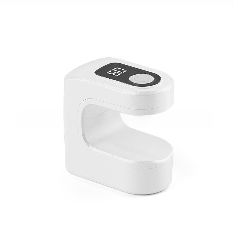 Nešiojama maža cukraus kubelio formos nagų lempa, mini greitai džiūstanti lempa, įkraunama fototerapijos mašina, nejuoduojanti rankinė lempa