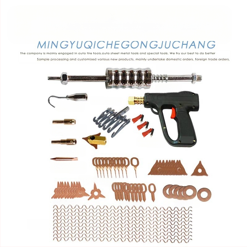 Veleprodaja pribora za strojeve za popravak lima, vučni čekić, set strojeva za oblikovanje trokuta, alat s više kandži za povlačenje i kuka