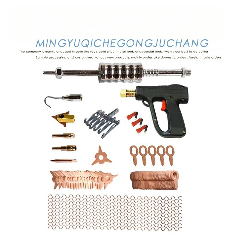 Veleprodaja pribora za strojeve za popravak lima, vučni čekić, set strojeva za oblikovanje trokuta, alat s više kandži za povlačenje i kuka