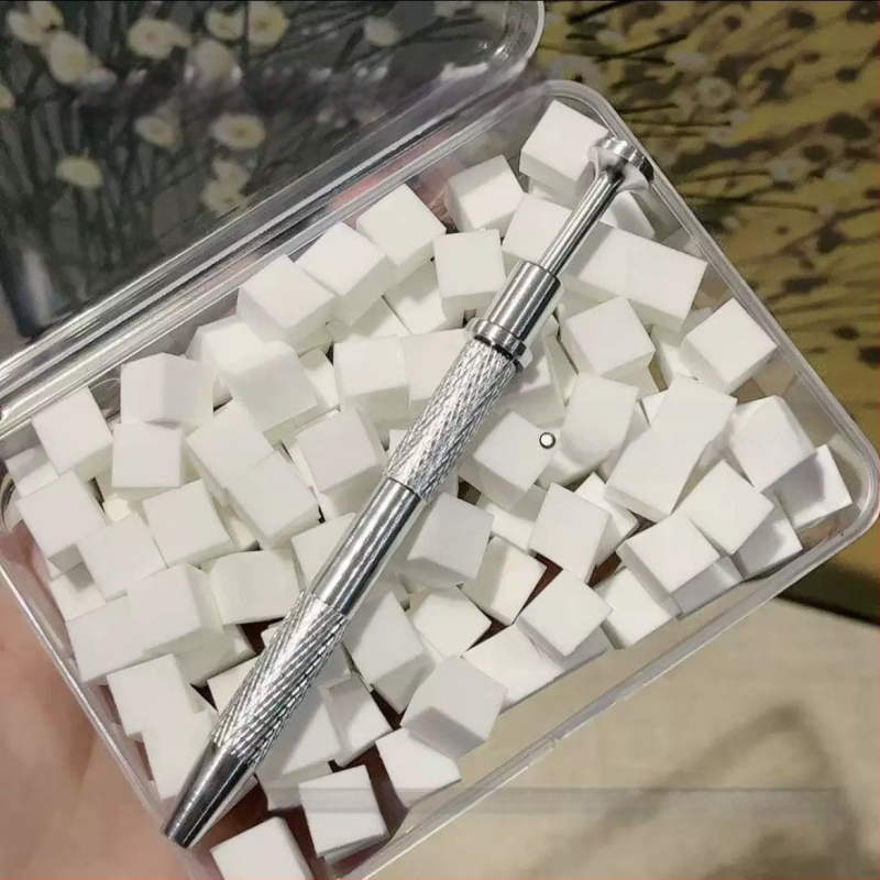 Nagų dailės medvilnės nagų salono įrankiai Nauji profesionalūs gradiento nagų dailės purškimo įrankiai Gradiento pieštukas Pat Pat