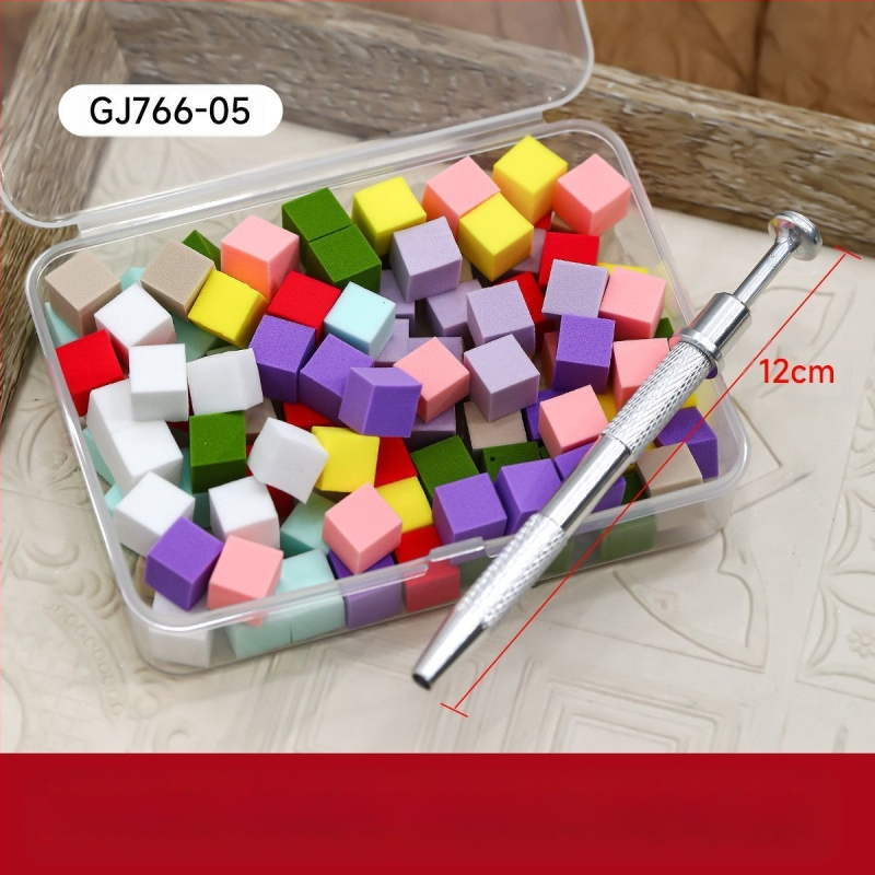 Nagų dailės medvilnės nagų salono įrankiai Nauji profesionalūs gradiento nagų dailės purškimo įrankiai Gradiento pieštukas Pat Pat