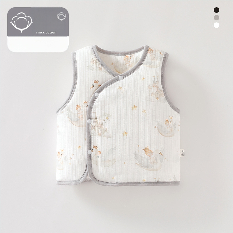 Dječji prsluk za jesen i zimu, vanjska odjeća, prsluk za novorođenčad protiv štetočina, jesen i zima, debeli dječji prsluk tipa A, topla unutarnja odjeća