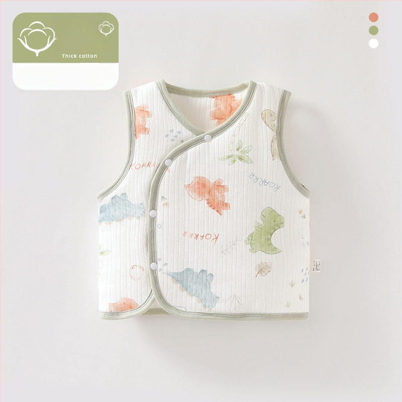 Dječji prsluk za jesen i zimu, vanjska odjeća, prsluk za novorođenčad protiv štetočina, jesen i zima, debeli dječji prsluk tipa A, topla unutarnja odjeća