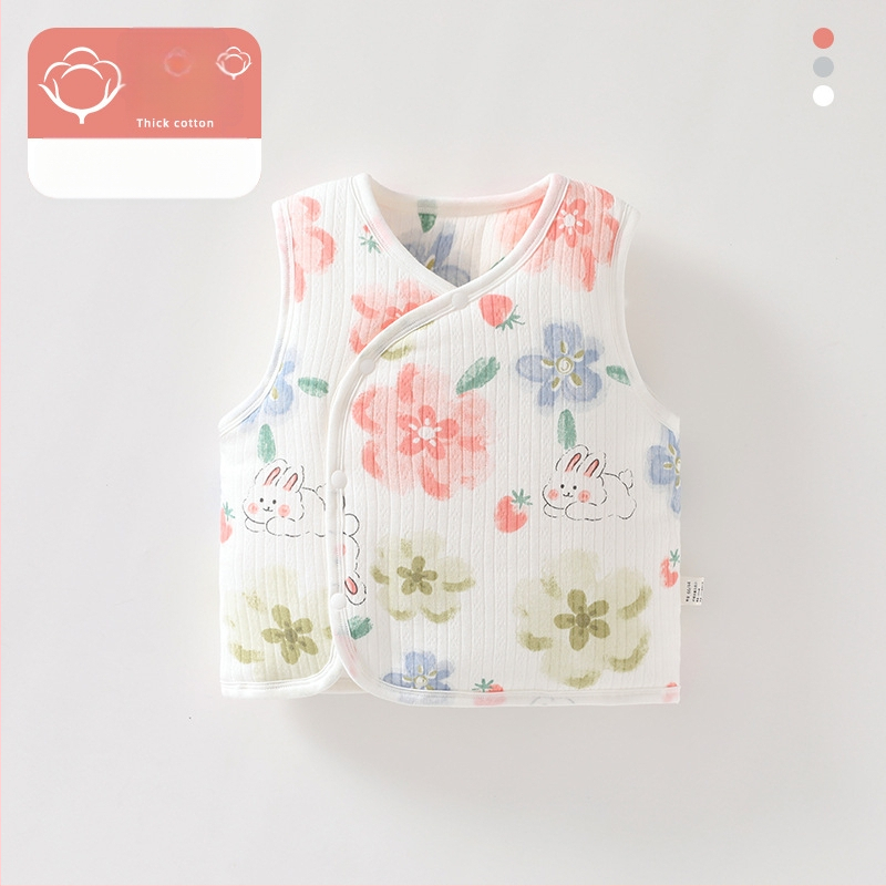 Dječji prsluk za jesen i zimu, vanjska odjeća, prsluk za novorođenčad protiv štetočina, jesen i zima, debeli dječji prsluk tipa A, topla unutarnja odjeća