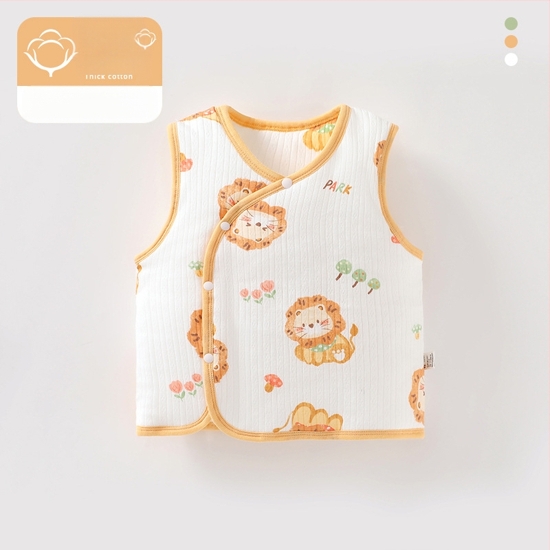 Dječji prsluk za jesen i zimu, vanjska odjeća, prsluk za novorođenčad protiv štetočina, jesen i zima, debeli dječji prsluk tipa A, topla unutarnja odjeća