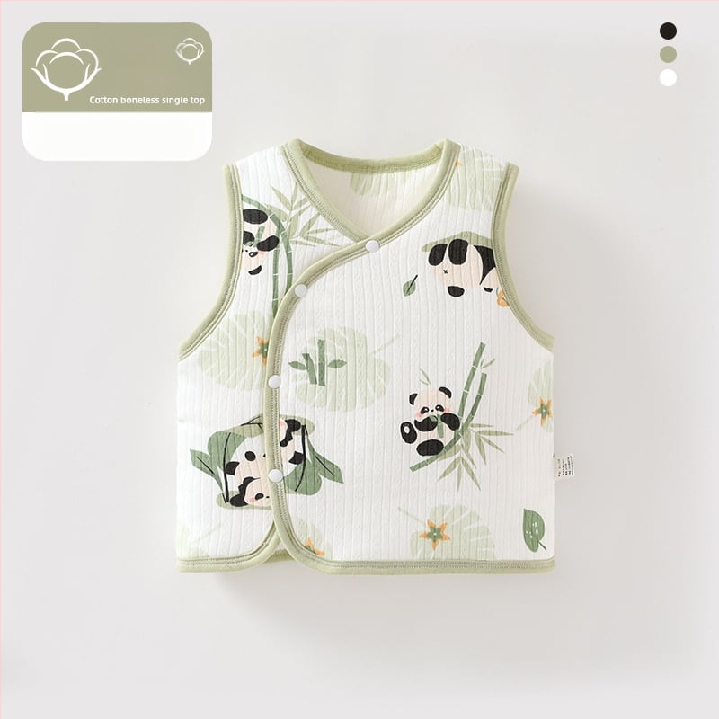 Dječji prsluk za jesen i zimu, vanjska odjeća, prsluk za novorođenčad protiv štetočina, jesen i zima, debeli dječji prsluk tipa A, topla unutarnja odjeća