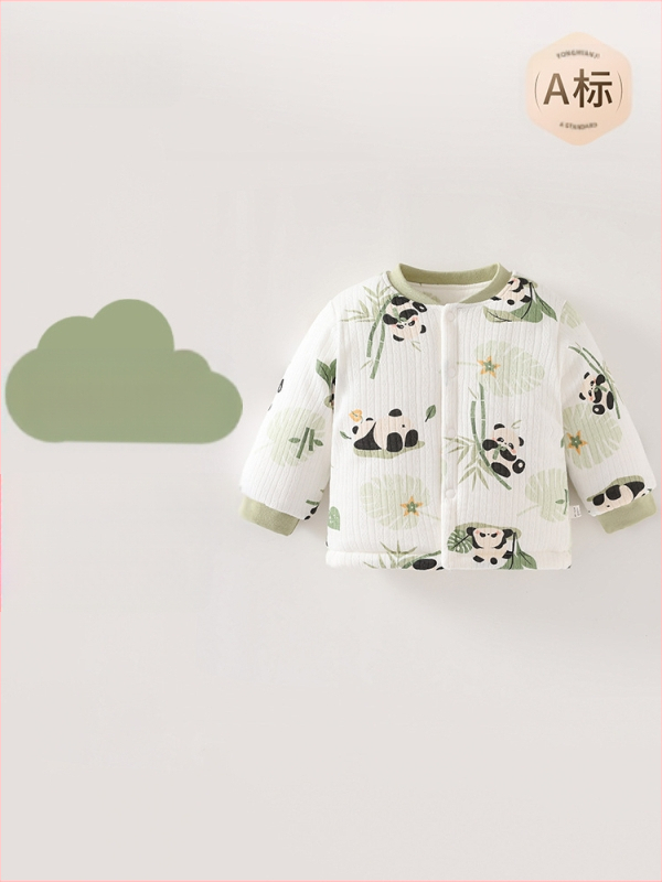 Vastsündinud beebi riided sügis-talv puuvillane soe pluus vastsündinu puuvillane kevad- ja sügismantel sügisriided