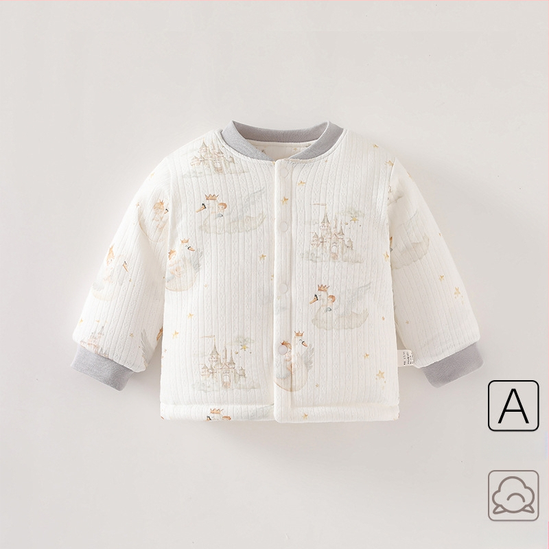 Vastsündinud beebi riided sügis-talv puuvillane soe pluus vastsündinu puuvillane kevad- ja sügismantel sügisriided