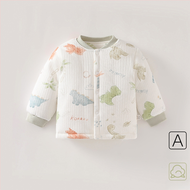 Vastsündinud beebi riided sügis-talv puuvillane soe pluus vastsündinu puuvillane kevad- ja sügismantel sügisriided