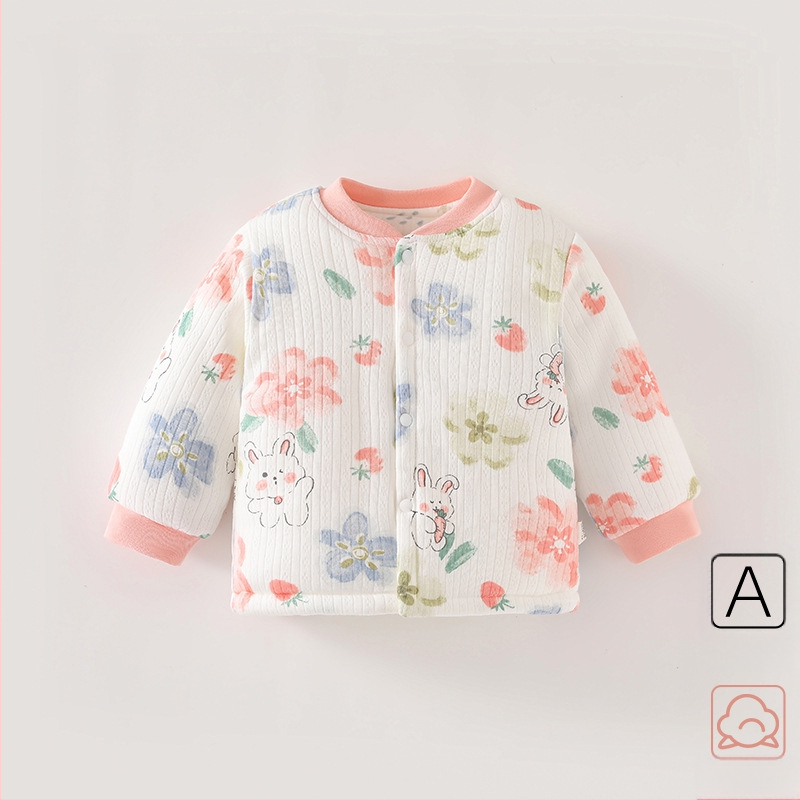 Vastsündinud beebi riided sügis-talv puuvillane soe pluus vastsündinu puuvillane kevad- ja sügismantel sügisriided