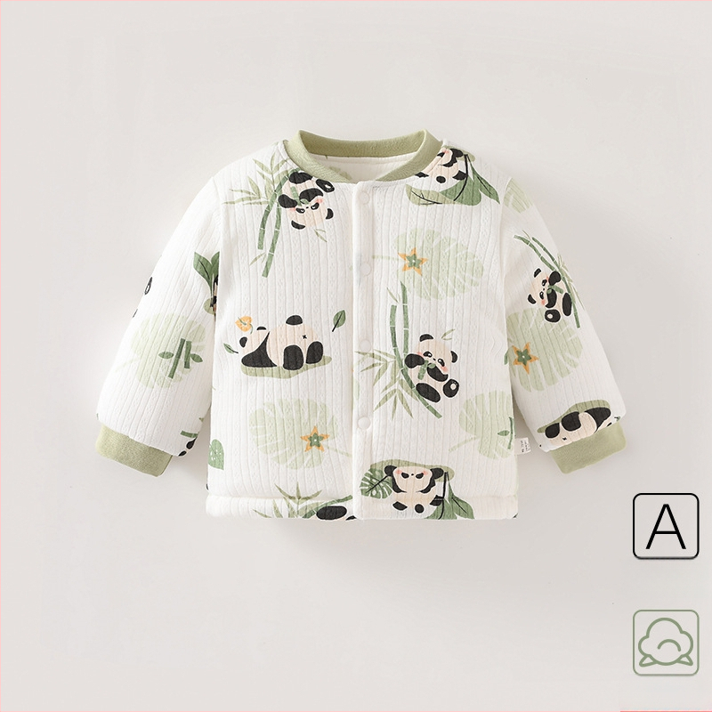 Vastsündinud beebi riided sügis-talv puuvillane soe pluus vastsündinu puuvillane kevad- ja sügismantel sügisriided