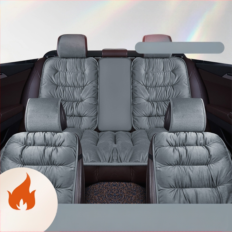 ∅ Autosjedalica Zimska plišana zimska topla zadebljana Božica Univerzalna zimska navlaka za autosjedalicu s pet sjedala