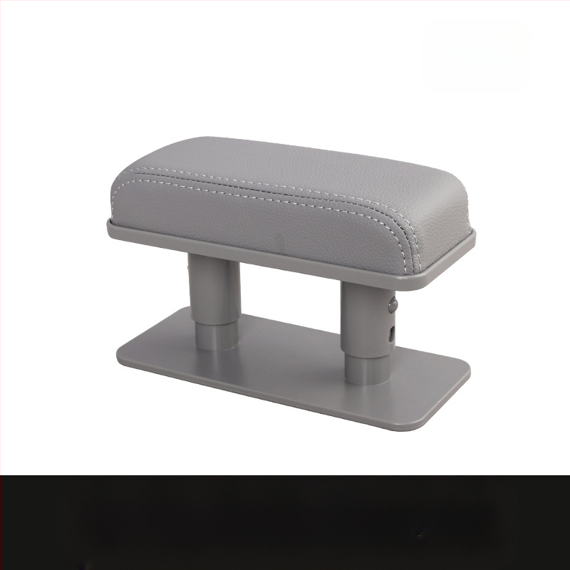 Tiesiogiai iš gamyklos tiekiamas automobilio porankio pagalvėlė kairiajai alkūnei, universali odinė pakėlimo pagalvėlė centriniam porankiui, dėžutės formos porankis, kryžminis