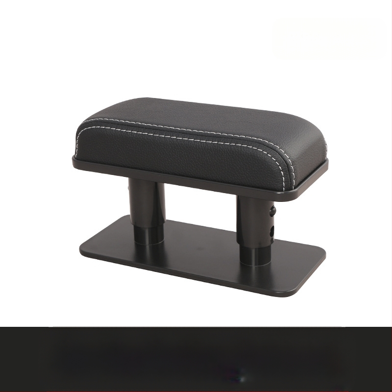 Tiesiogiai iš gamyklos tiekiamas automobilio porankio pagalvėlė kairiajai alkūnei, universali odinė pakėlimo pagalvėlė centriniam porankiui, dėžutės formos porankis, kryžminis