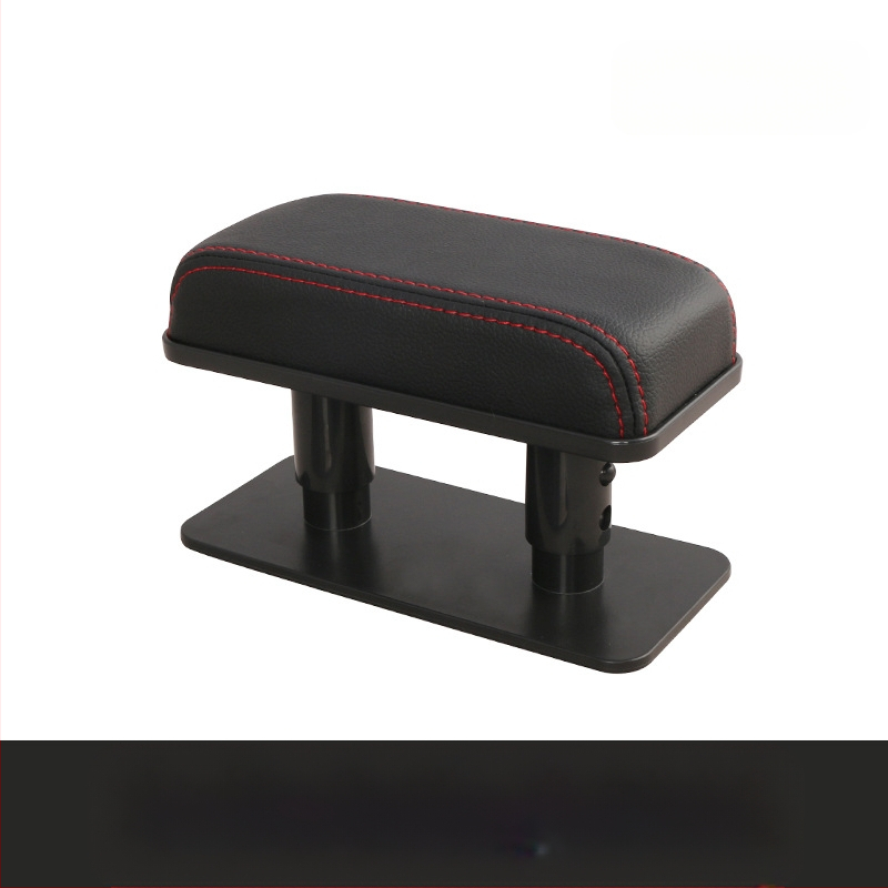 Tiesiogiai iš gamyklos tiekiamas automobilio porankio pagalvėlė kairiajai alkūnei, universali odinė pakėlimo pagalvėlė centriniam porankiui, dėžutės formos porankis, kryžminis