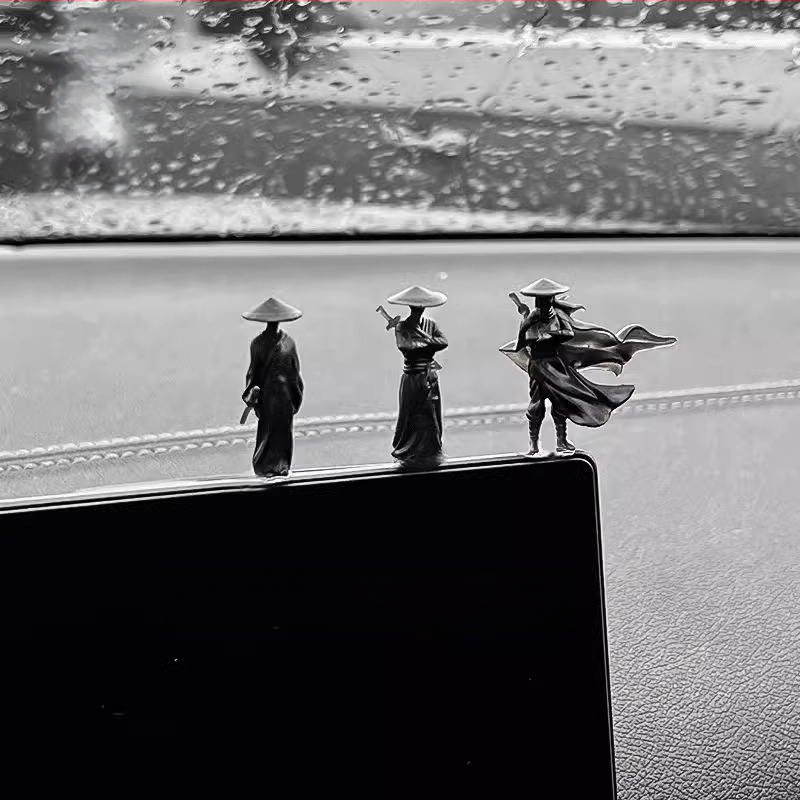 2025 Jianghu Love Chivalrous autoakna küljekonsooli kaunistus Jianghu iidse stiili auto tervendav sisekujundus