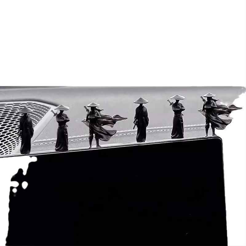 2025 Jianghu Love Chivalrous autoakna küljekonsooli kaunistus Jianghu iidse stiili auto tervendav sisekujundus