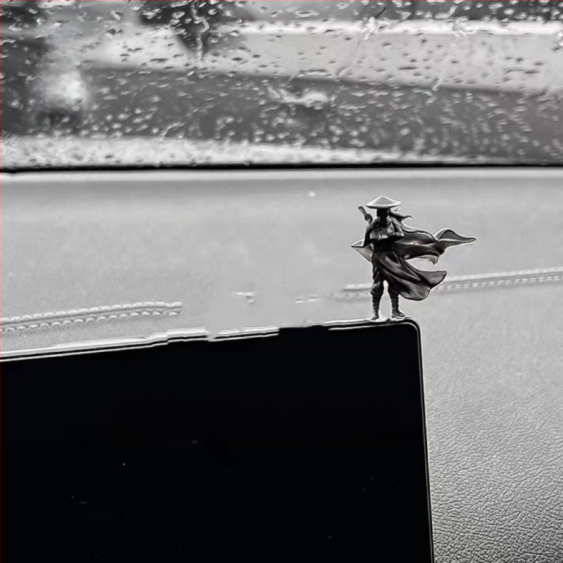 2025 Jianghu Love Chivalrous autoakna küljekonsooli kaunistus Jianghu iidse stiili auto tervendav sisekujundus