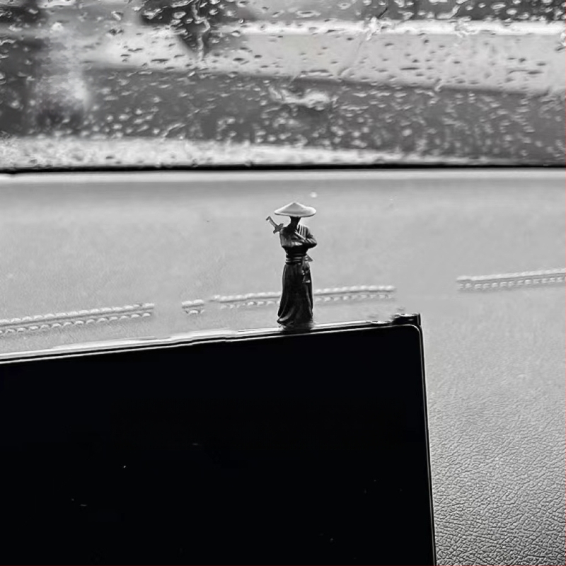 2025 Jianghu Love Chivalrous autoakna küljekonsooli kaunistus Jianghu iidse stiili auto tervendav sisekujundus