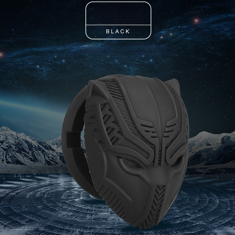 Panther auto ühe nupuga käivituskaitse dekoratiivkleebised salongi dekoratiivkleebised universaalne süüterõngas auto sisustusaksessuaarid