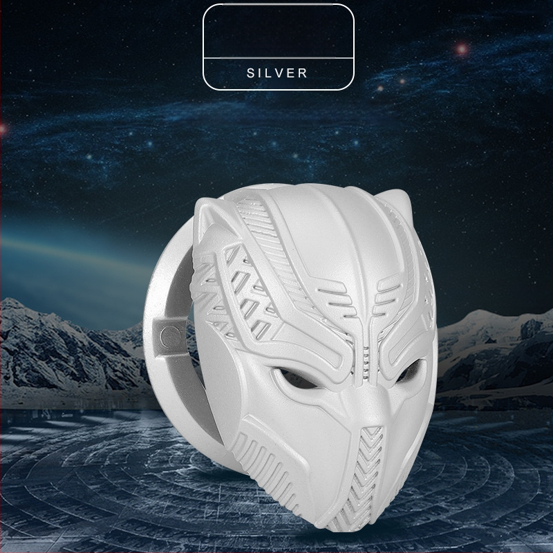 Panther auto ühe nupuga käivituskaitse dekoratiivkleebised salongi dekoratiivkleebised universaalne süüterõngas auto sisustusaksessuaarid