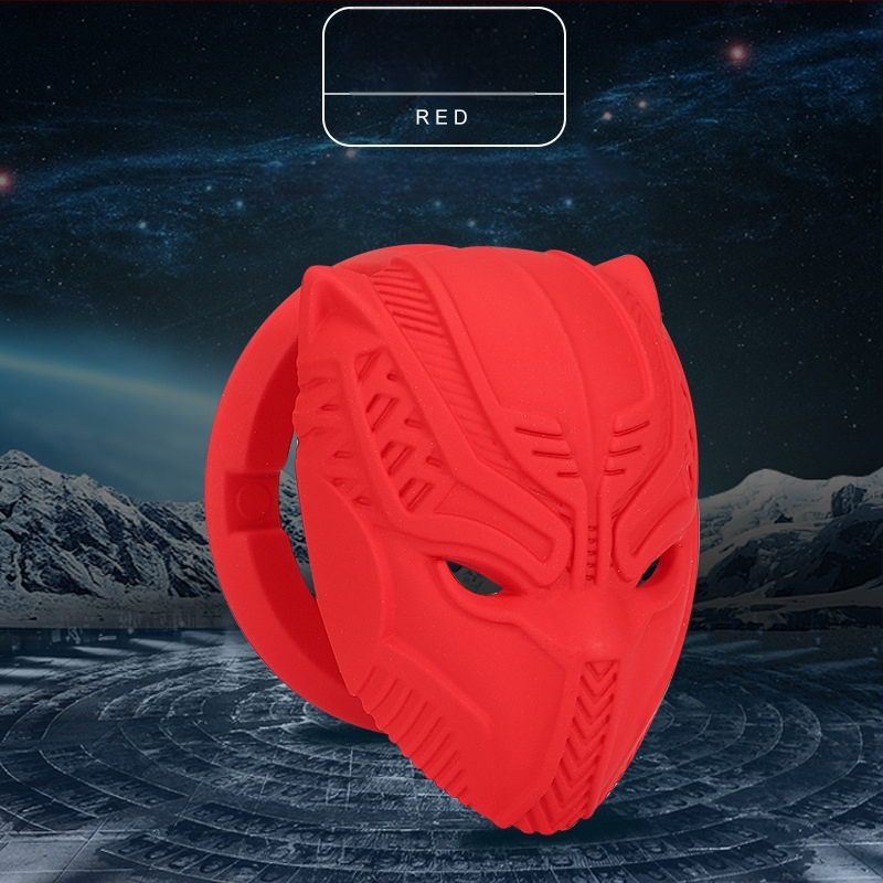 Panther auto ühe nupuga käivituskaitse dekoratiivkleebised salongi dekoratiivkleebised universaalne süüterõngas auto sisustusaksessuaarid