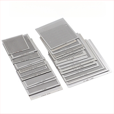 BGA istutusplekist võrk istutuskuul terasest võrk 10/27 tükki otseküttega universaalne terasvõrk arvutikiibi hooldus universaalne võrk