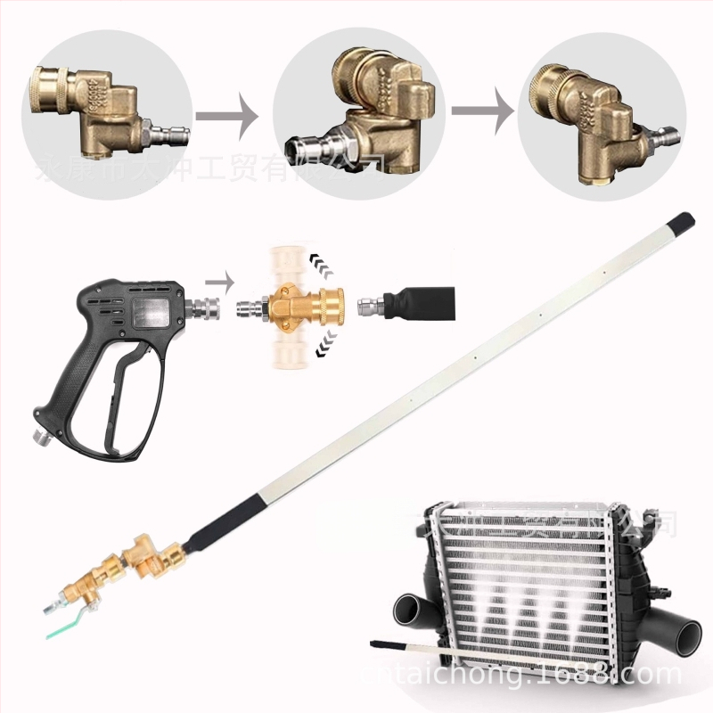 2025. aasta uhiuus radiaatori puhastusveepüstol kõrgsurveotsikuga veepüstoli puhastusveoki radiaatori puhastus