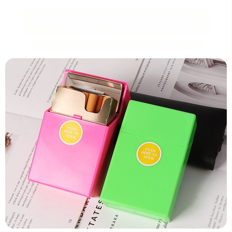 Kuuma värvi ABS-plastikust jämedate spetsiaalsete klappidega sigaretiümbris paksendatud kompressioonveekindel higikindel sigaretiümbris otsemüük