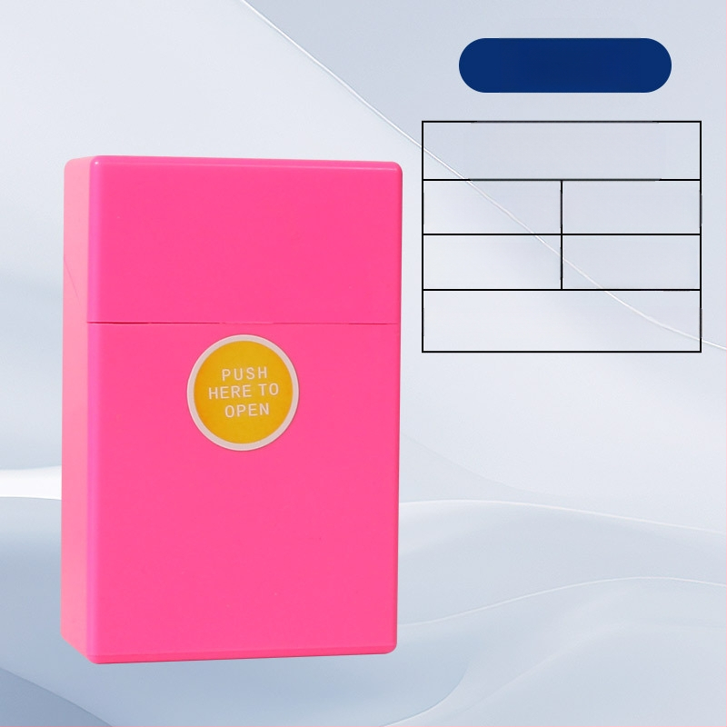 Kuuma värvi ABS-plastikust jämedate spetsiaalsete klappidega sigaretiümbris paksendatud kompressioonveekindel higikindel sigaretiümbris otsemüük