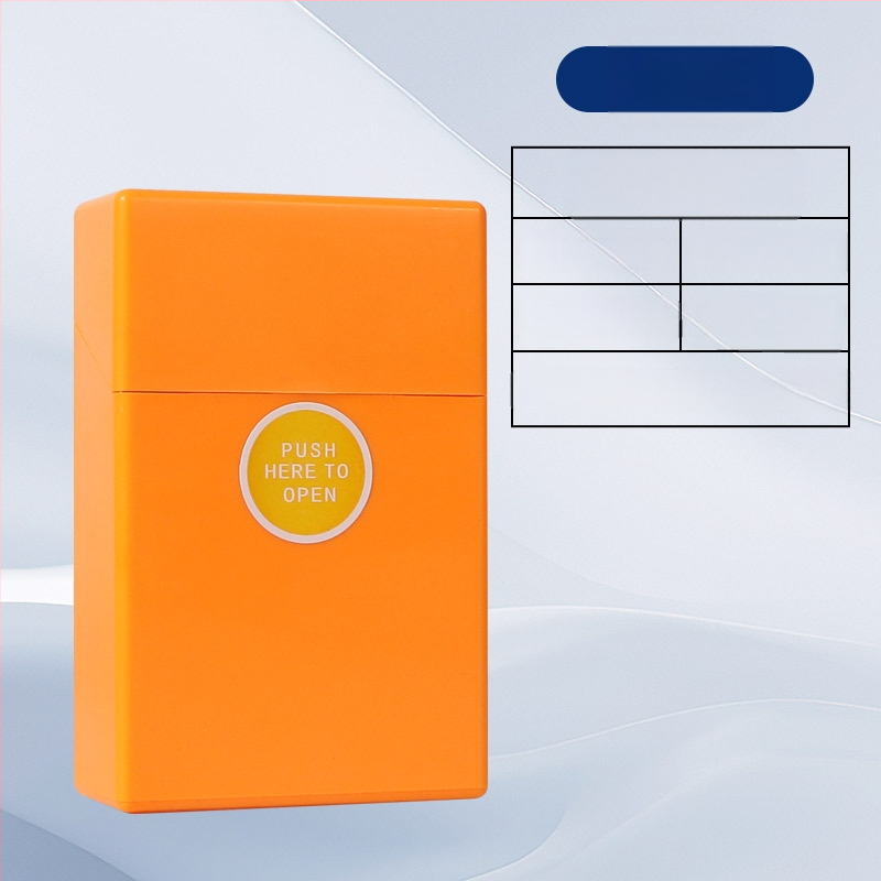 Kuuma värvi ABS-plastikust jämedate spetsiaalsete klappidega sigaretiümbris paksendatud kompressioonveekindel higikindel sigaretiümbris otsemüük