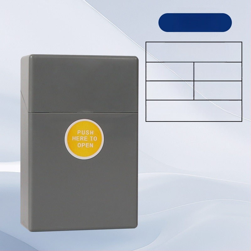 Kuuma värvi ABS-plastikust jämedate spetsiaalsete klappidega sigaretiümbris paksendatud kompressioonveekindel higikindel sigaretiümbris otsemüük