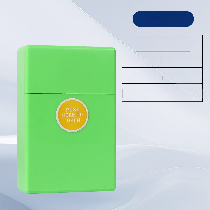 Kuuma värvi ABS-plastikust jämedate spetsiaalsete klappidega sigaretiümbris paksendatud kompressioonveekindel higikindel sigaretiümbris otsemüük