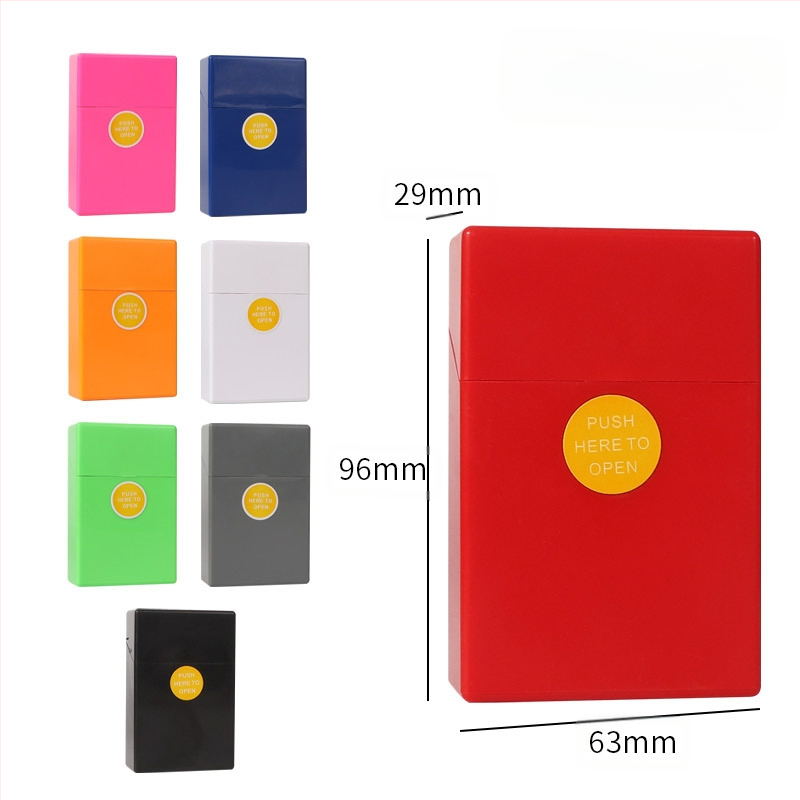 Kuuma värvi ABS-plastikust jämedate spetsiaalsete klappidega sigaretiümbris paksendatud kompressioonveekindel higikindel sigaretiümbris otsemüük