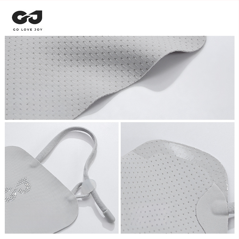 Suvine õhuke hingav jääsiidist mask õues kasutamiseks mõeldud ultraviolettkiirgusevastane kolmemõõtmeline silmanurga päikesekaitsekreem