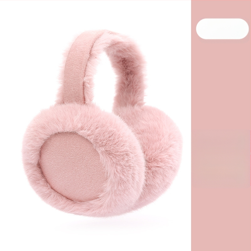 Sügisesed ja talvised plüüsist kõrvaklapid naistele, plüüsist kõrvaklapid, seemisnahast kõrvasoojendajad, tuulekindlad kõrvakaitsed, kõrvapadjad, külmakindlad ja soojad kõrvaklapid