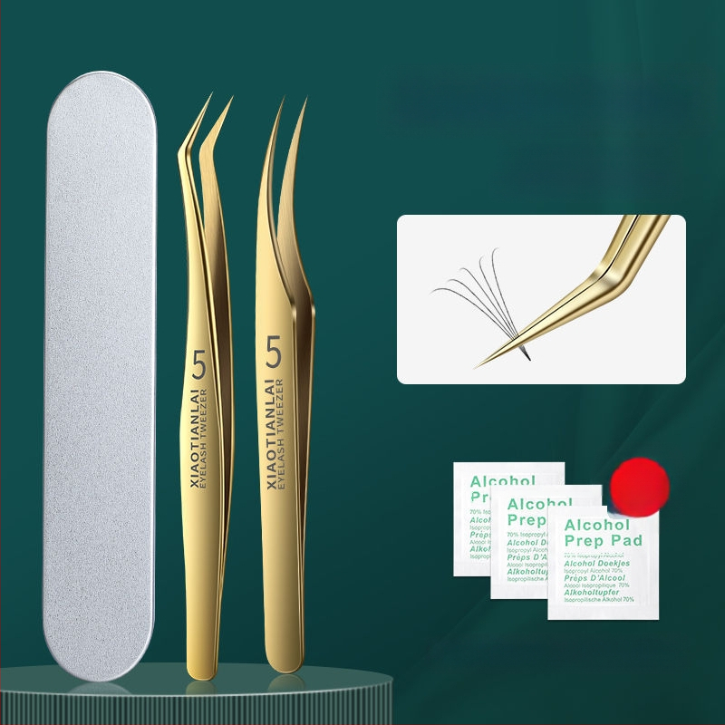 Užsienio prekybos dovanos dirbtinių blakstienų pincetai skiepijimas pilnas įrankių rinkinys aukštos kvalifikacijos blakstienų mokytojo dovanų karta