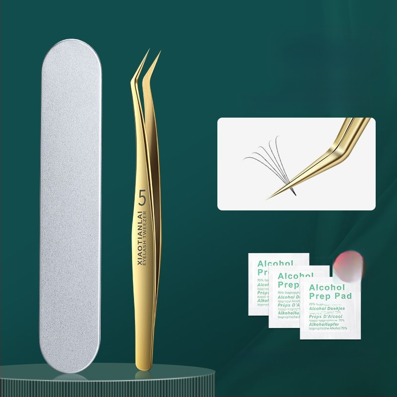 Užsienio prekybos dovanos dirbtinių blakstienų pincetai skiepijimas pilnas įrankių rinkinys aukštos kvalifikacijos blakstienų mokytojo dovanų karta