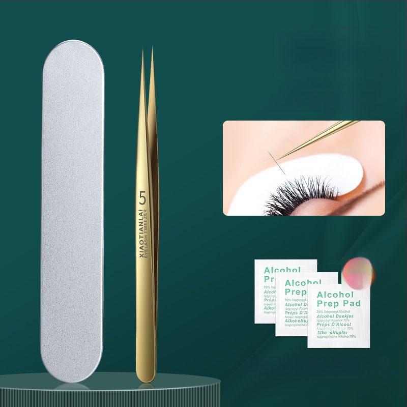 Užsienio prekybos dovanos dirbtinių blakstienų pincetai skiepijimas pilnas įrankių rinkinys aukštos kvalifikacijos blakstienų mokytojo dovanų karta