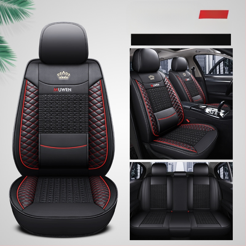 Four Seasons universaalne nahast jääsiidist fikseeritud vöökohaga seljatugi tiibadega autopadjaga täisnahast kotipadja kate tehase väljamüük