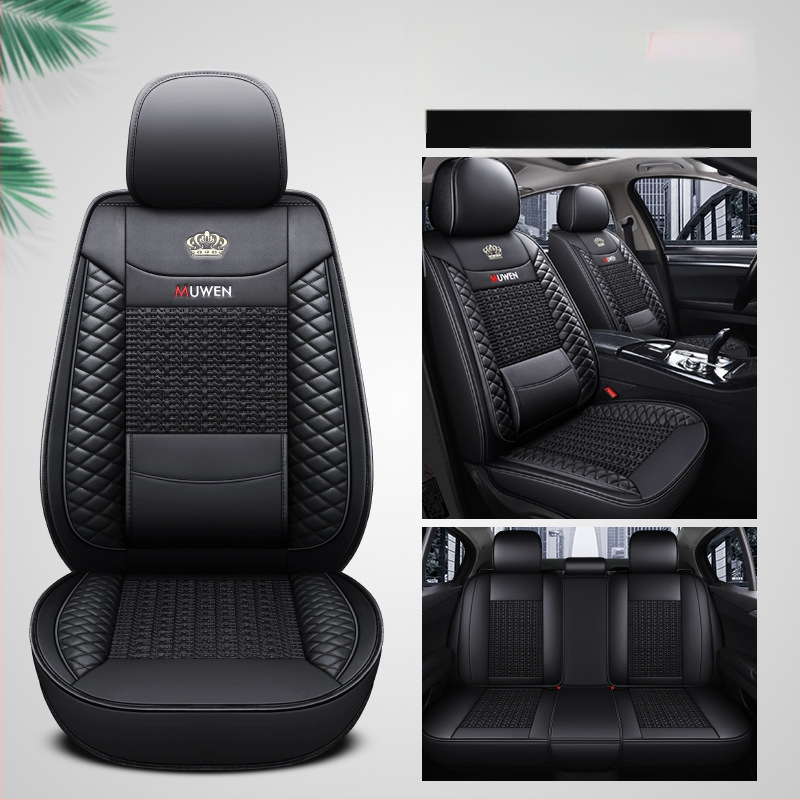 Four Seasons universaalne nahast jääsiidist fikseeritud vöökohaga seljatugi tiibadega autopadjaga täisnahast kotipadja kate tehase väljamüük