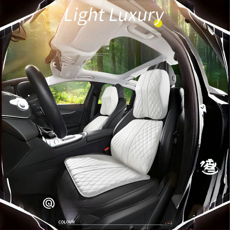 Advanced Sense Pana nahkne auto nimmepadi, kaelapadi, auto salongi istme nimmepadi, peatoe padi, istme tagumiku padi