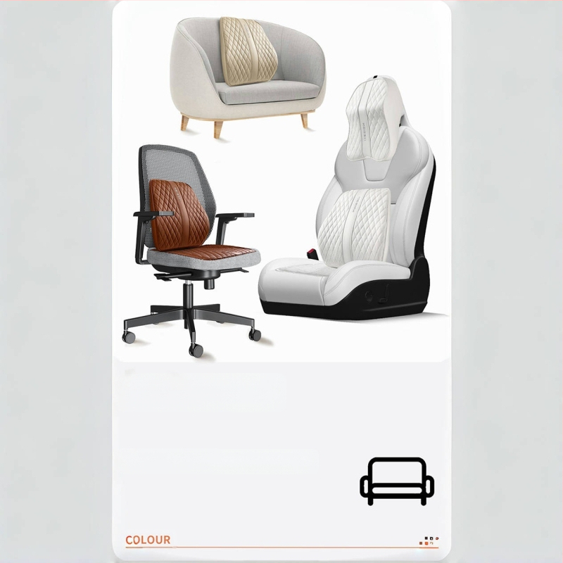 „Advanced Sense Pana“ odinė automobilio juosmens ir kaklo pagalvėlė, automobilio salono sėdynės juosmens pagalvėlė, galvos atramos pagalvėlė, sėdynės užpakalinė dalis.