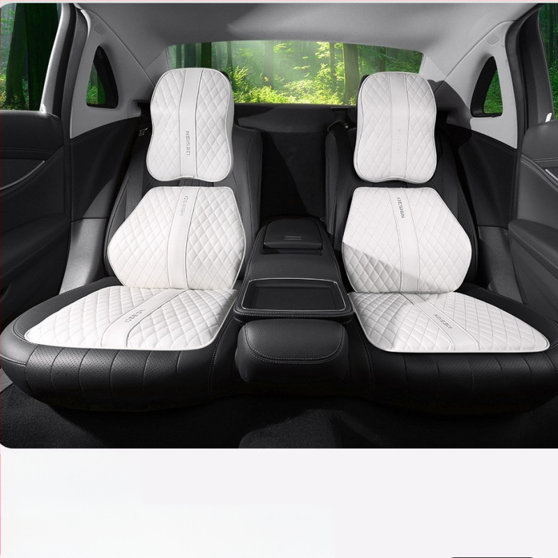 „Advanced Sense Pana“ odinė automobilio juosmens ir kaklo pagalvėlė, automobilio salono sėdynės juosmens pagalvėlė, galvos atramos pagalvėlė, sėdynės užpakalinė dalis.