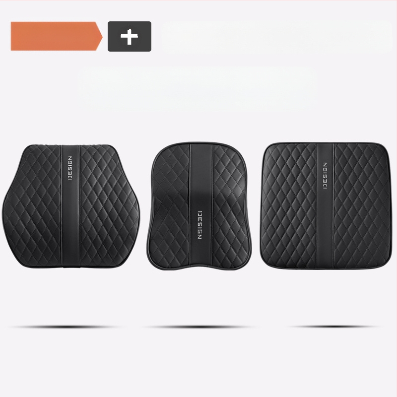 „Advanced Sense Pana“ odinė automobilio juosmens ir kaklo pagalvėlė, automobilio salono sėdynės juosmens pagalvėlė, galvos atramos pagalvėlė, sėdynės užpakalinė dalis.