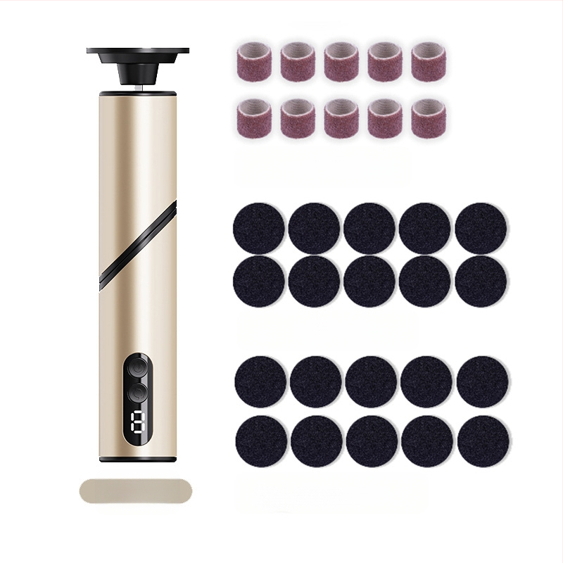 Tarpvalstybinis perkamiausias elektrinis pėdų šlifuoklis, įkraunamas pėdų šlifuoklis, negyvos odos ir nuospaudų šalinimas, elektrinis pedikiūro aparatas, šaltinio gamykla