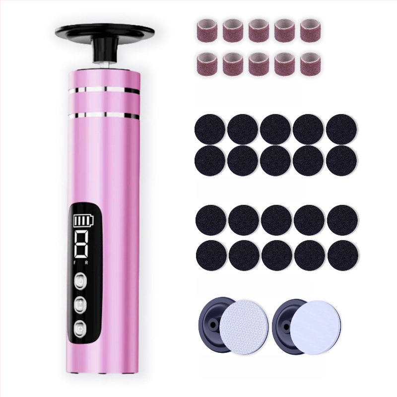 Tarpvalstybinis perkamiausias elektrinis pėdų šlifuoklis, įkraunamas pėdų šlifuoklis, negyvos odos ir nuospaudų šalinimas, elektrinis pedikiūro aparatas, šaltinio gamykla