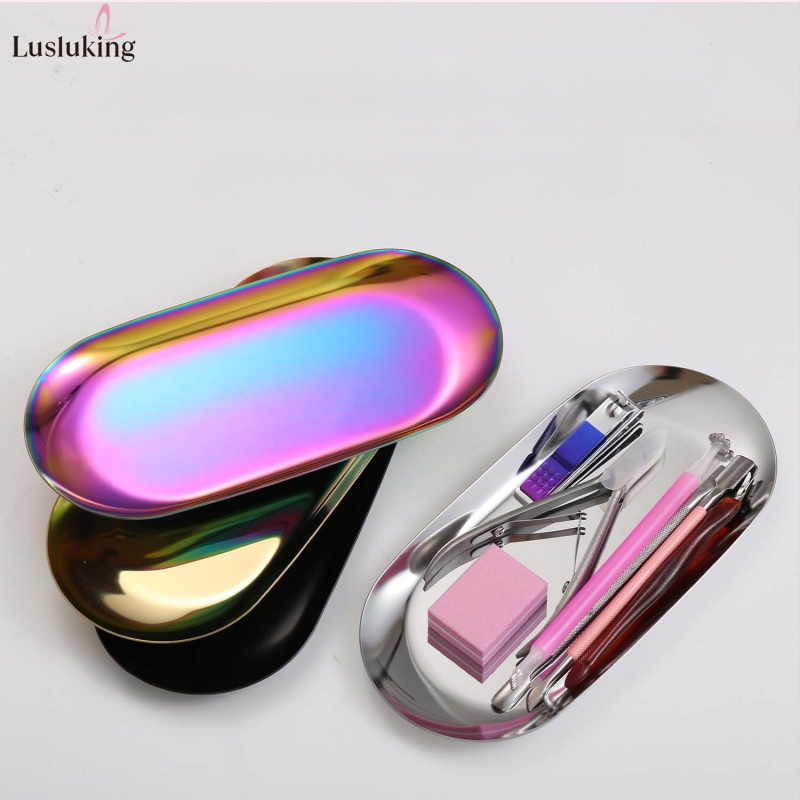 Piiriülene ruudukujuline roostevabast terasest ehtealus, maniküüririistad, südamekujuline hoiualus, kosmeetikaalus, metallalus