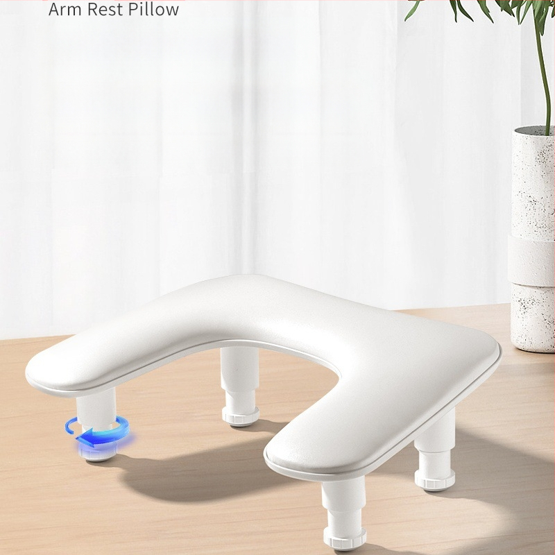 Piiriülene küünesalongi käepadi, vene stiilis, ligipääsetav luksuslik U2 reguleeritav maniküüri kallutusliblikas, kokkupandav padi, mugav ja pehme käepadi