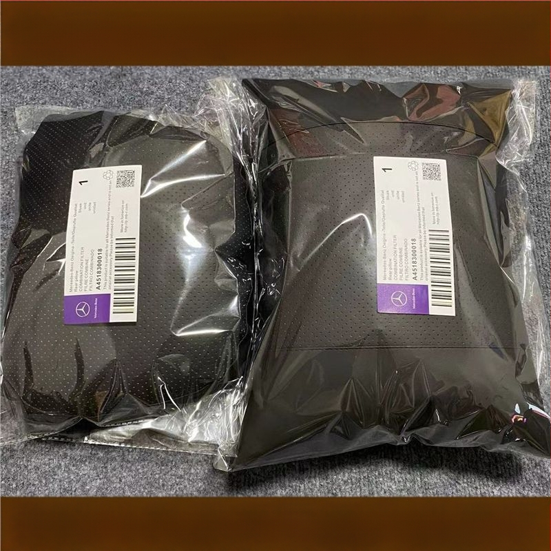 Sobib Nappa Mercedes-Benz originaalsele sama stiiliga padjaga nimmetoele, kaelatoele, auto peatoele, E-klassi Glcglegls padjaga istmele